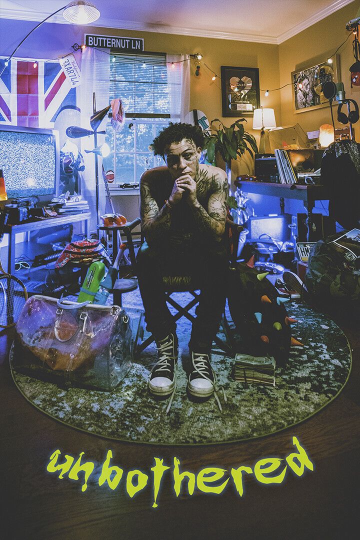 Lil Skies Unbothered Music Album Singer Rapper Wall Home Decor Poster