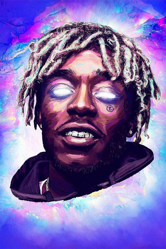 Lil Uzi Vert Hip Hop Music Star Rapper Print Wall Art Home Decor Poster
