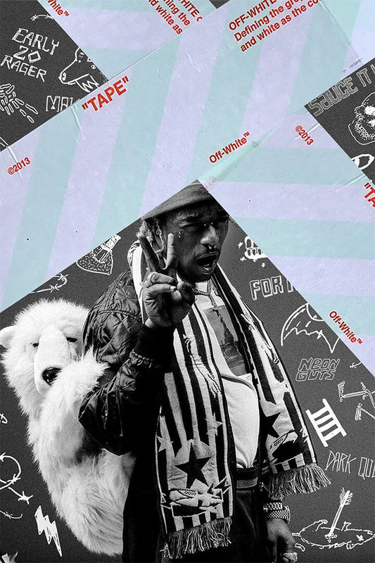 Lil Uzi Vert Luv Is Rage 2 2020 Rap Album Singer Wall Art Home Poster