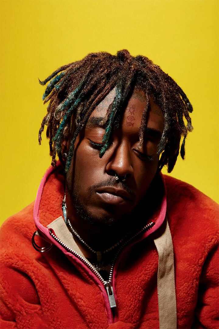 Lil Uzi Vert Singer Music Star Singer Print Keychain
