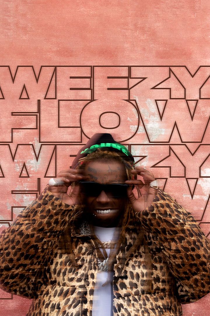 Lil Wayne And Lil Uzi Vert Weezy Flow Rapper Music Album Wall Art Poster