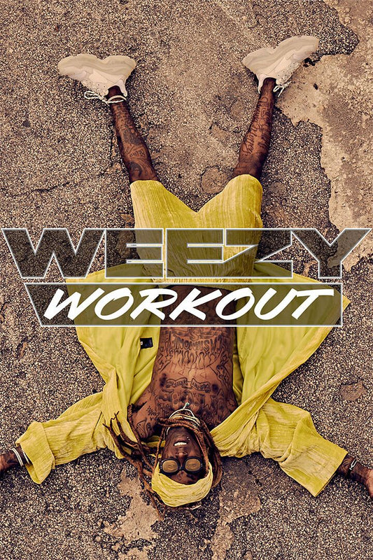 Lil Wayne Lil Baby Weezy Workout Painting Print Wall Art Home Poster