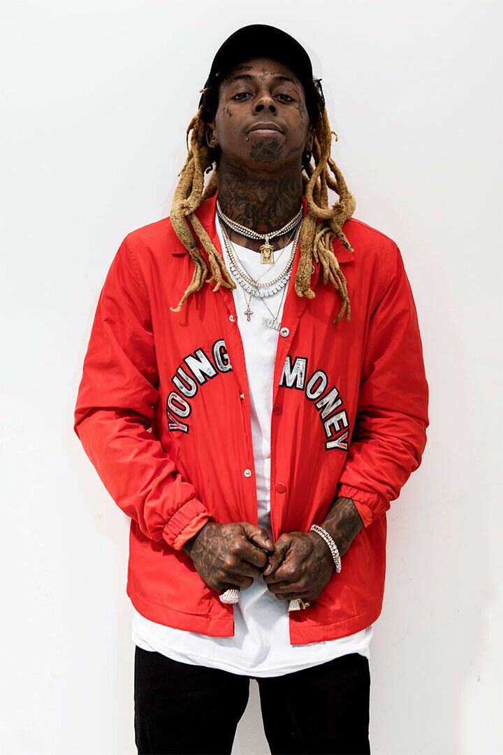 Lil Wayne Purple Rap Music Singer Musician Painting Wall Art Home Poster