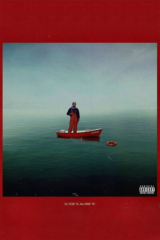 Lil Yachty Drake Tyler The Creator Lil Boat Album Wall Art Home Poster