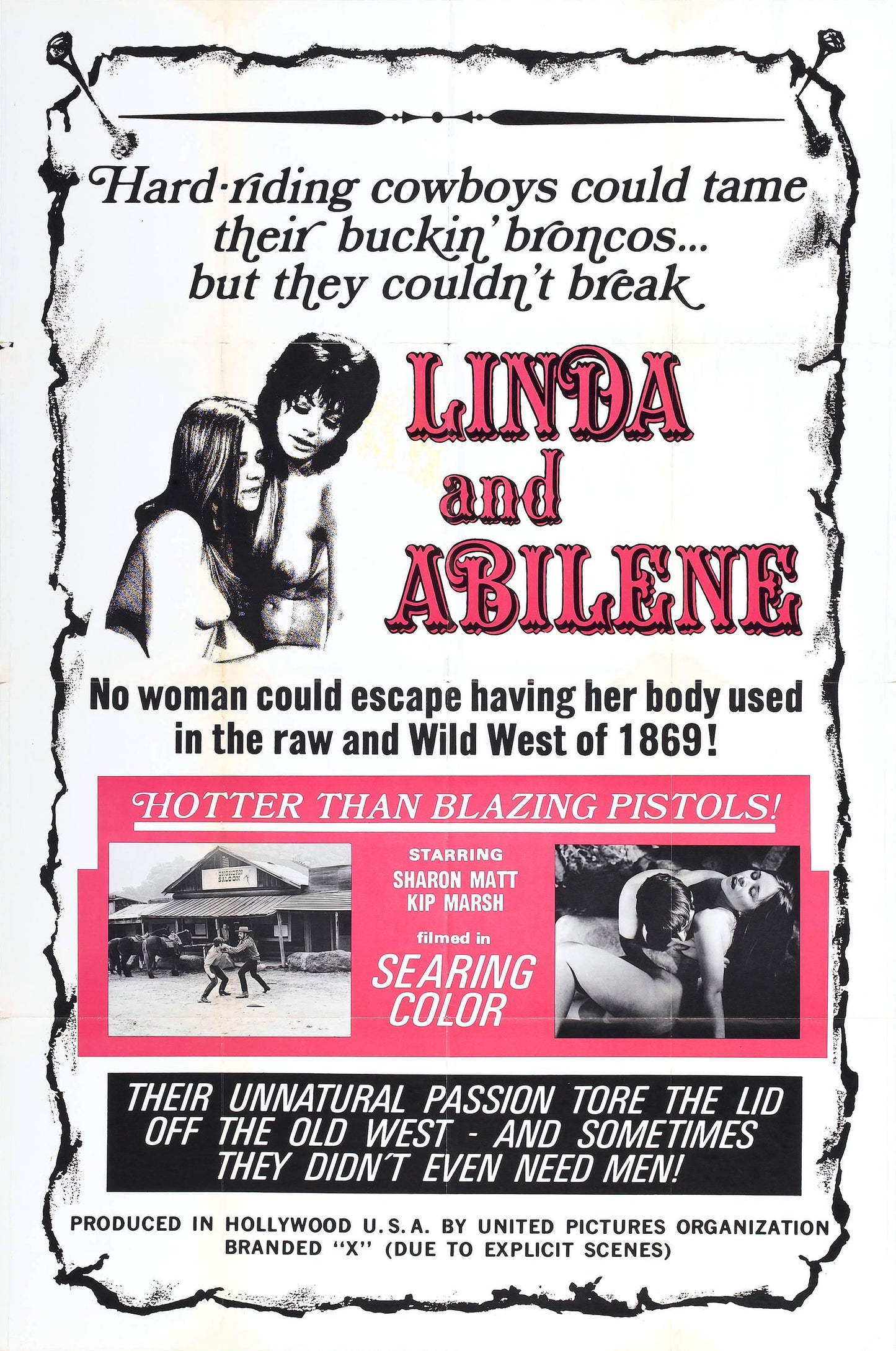 Linda And Abilene 01 Movie Magnet