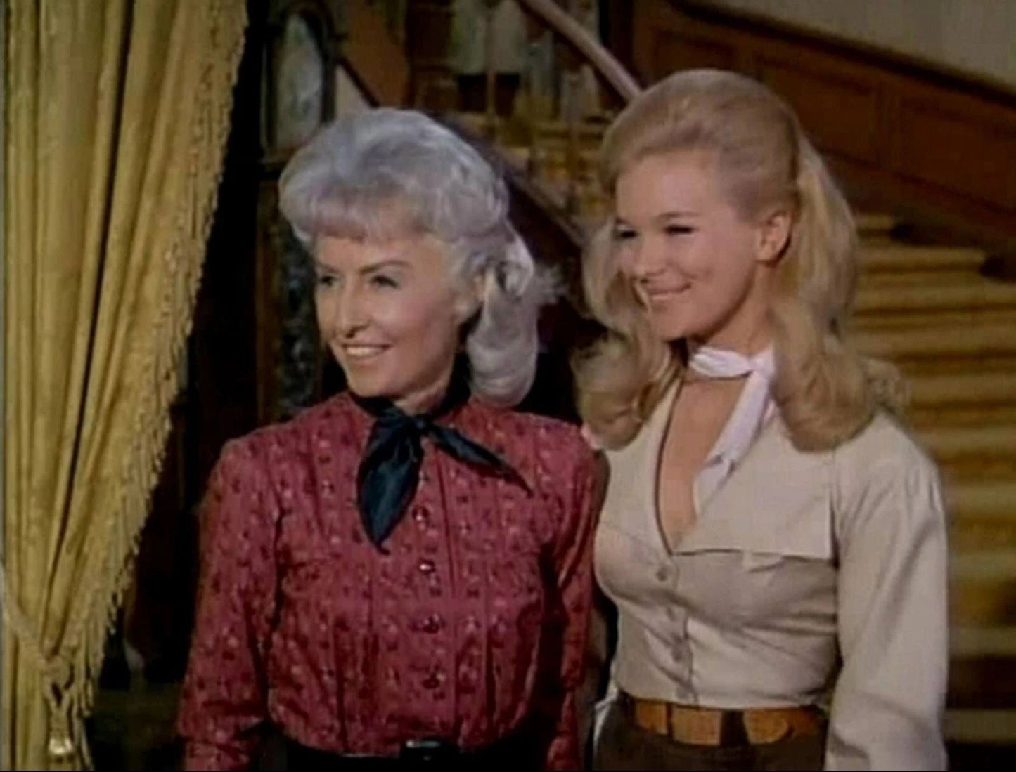 Linda Evans & Barbara Stanwyck The Big Valley Picture Photo Print