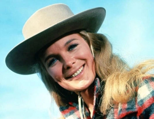 Linda Evans In Classic Western Tv Show The Big Valley Keychain Print