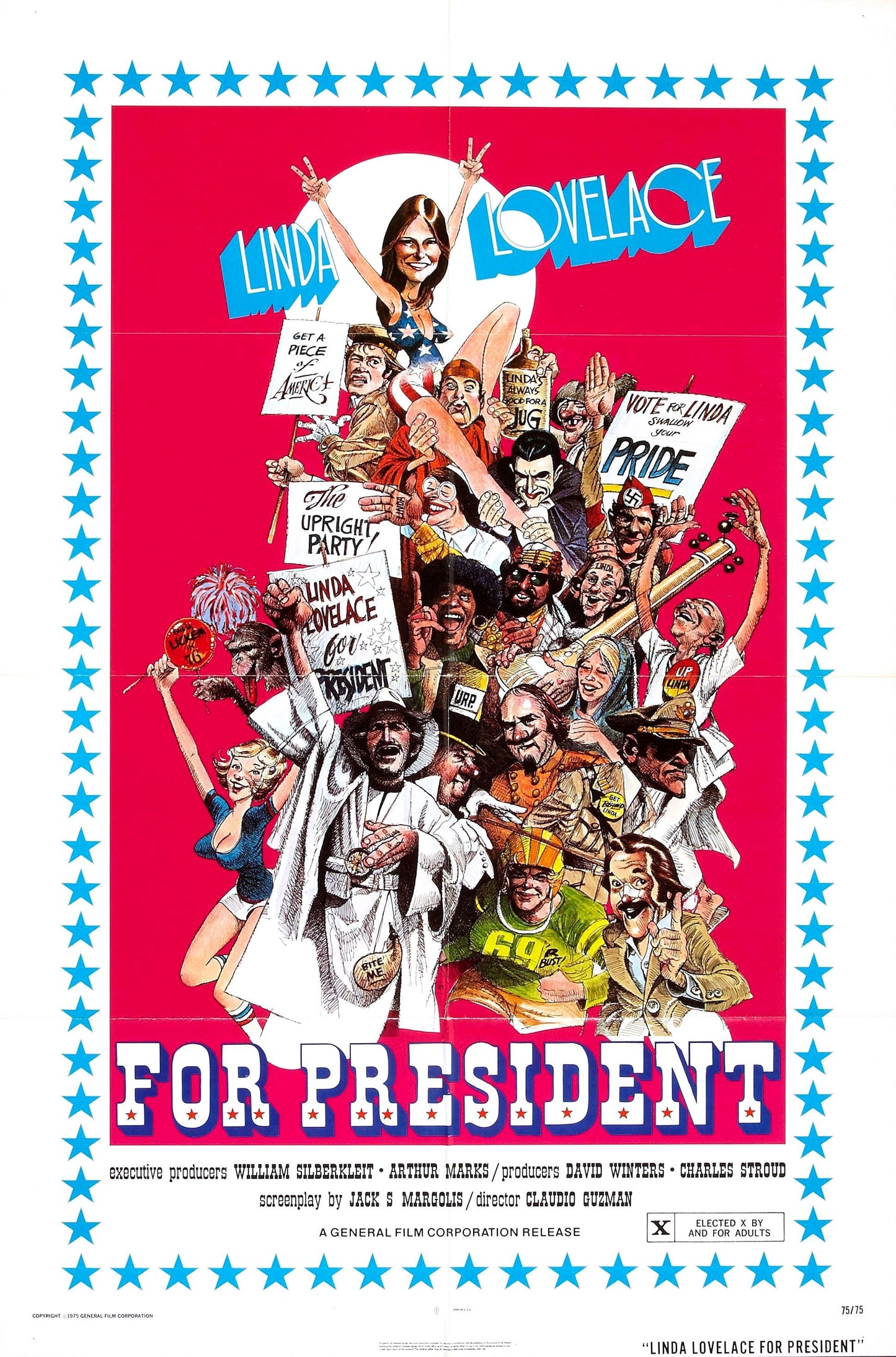Linda Lovelace For President 01 Movie Magnet