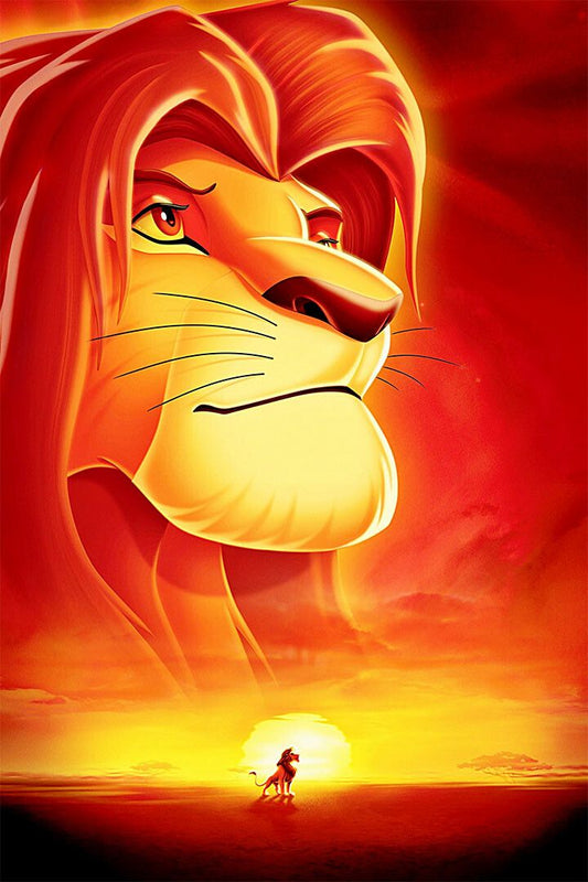 Lion King Cub Simba 2019 Picture Room Wall Decor Poster