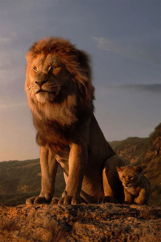 Lion King Movie Adventure Drama Print Wall Art Home Decor Poster