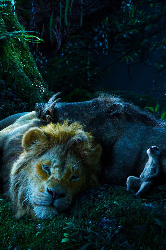 Lion King Movie Drama Adventure Print Wall Art Home Decor Poster