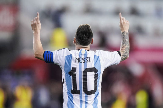 Lionel Messi Argentina National Team World Cup Wall Art Home Poster