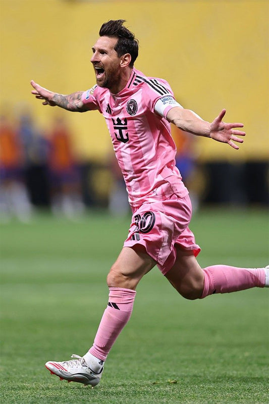 Lionel Messi Inter Miami International Club Championship Goal Poster