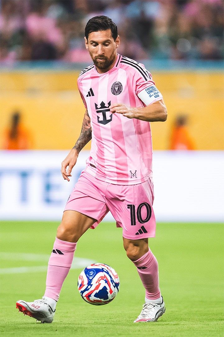 Lionel Messi Miami Soccer Team International Championship Poster