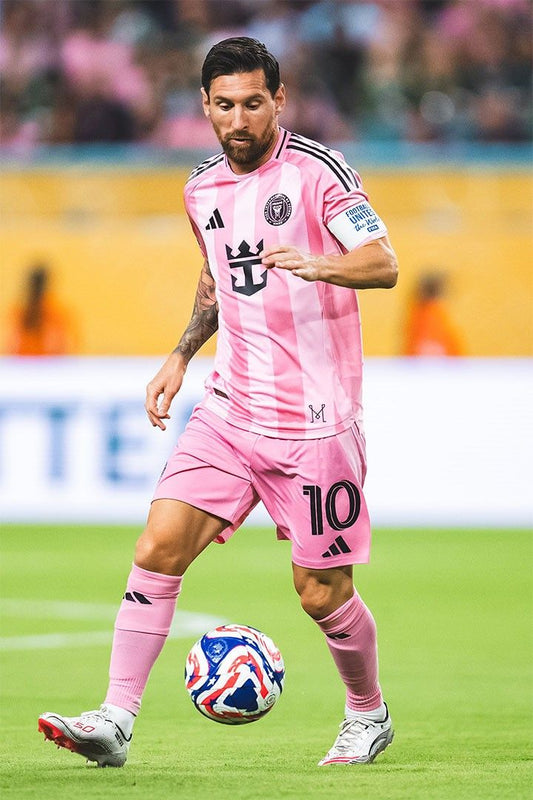 Lionel Messi Miami Soccer Team International Championship Poster
