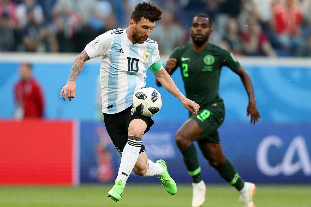 Lionel Messi World Cup 2018 Argentina Soccer Player Wall Art Home Poster