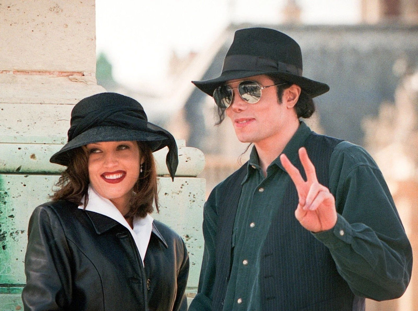 Lisa Marie Presley & Michael Jackson Picture Photo Print Print