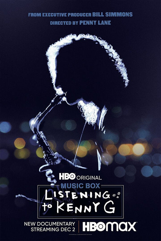 Listening To Kenny G Documentary Music Print Wall Art Home Decor Poster