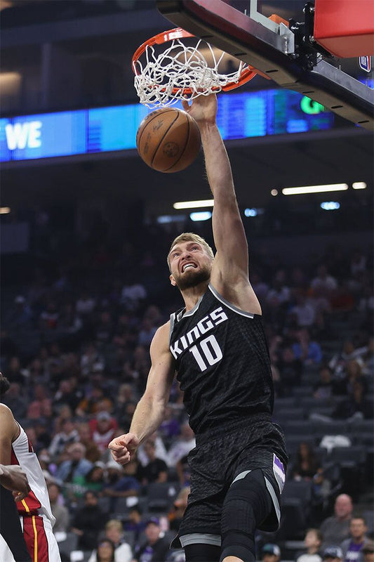 Lithuania Athlete Domantas Sabonis Sacramento Kings Team Wall Poster