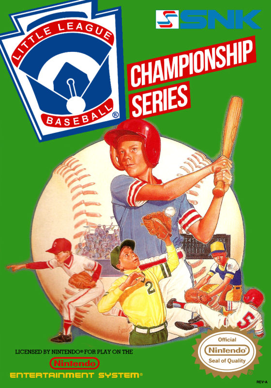 Little League Baseball Championship Series (Usa) Nes Print Poster