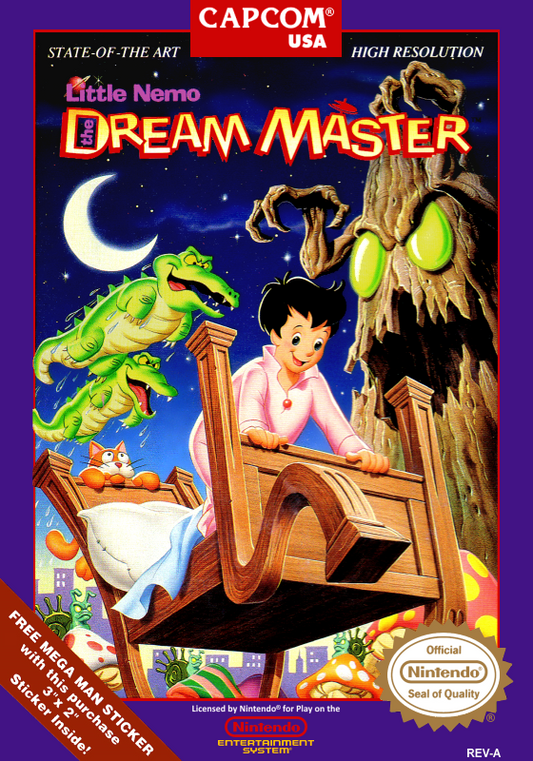 Little Nemo Dream Master (Usa) Nes Print Poster