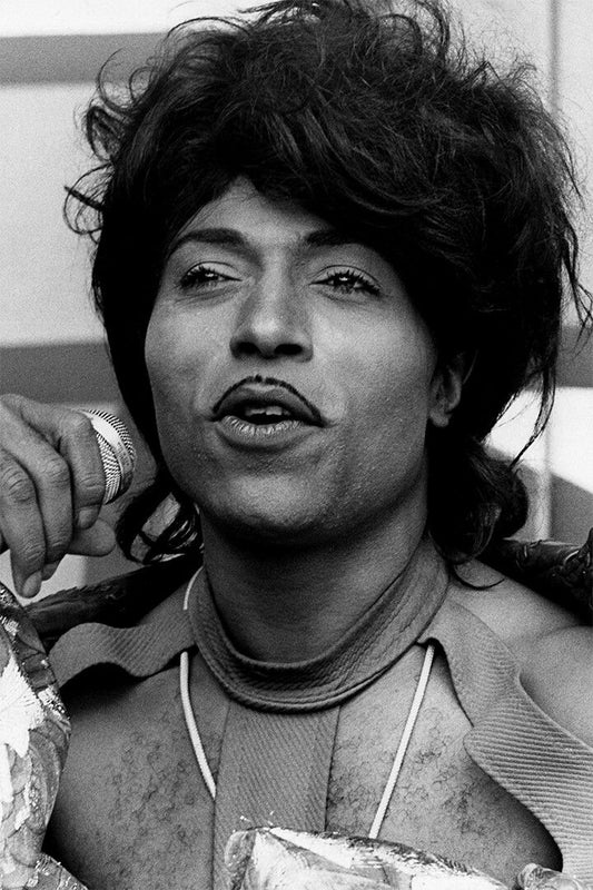 Little Richard Sings Musician Print Canvas Wall Art Home Decor Poster