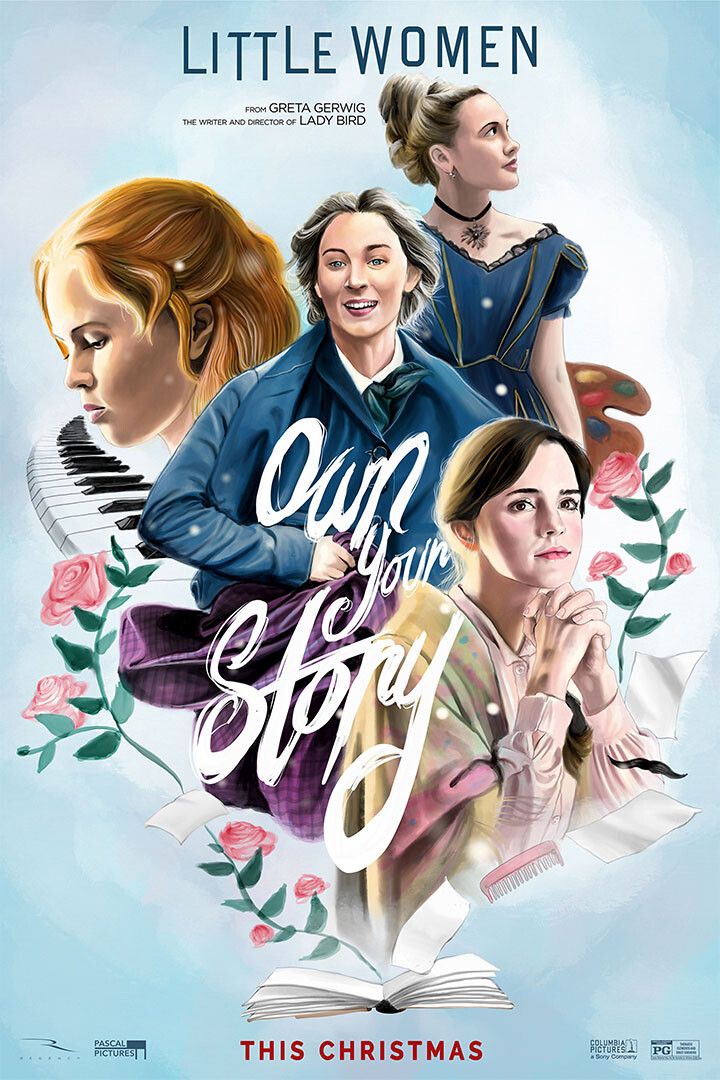 Little Women Movie 2019 Own Your Story Romance Keychain