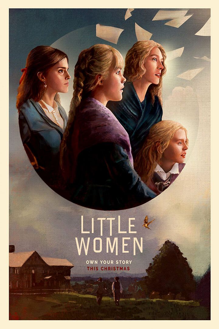 Little Women Movie Own Your Story 2019 Romantic Keychain