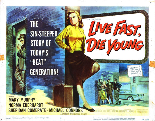 Live Fast Die Young 02 Movie Magnet