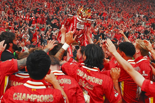Liverpool League Champions 2025 Trophy Celebration Cup Poster