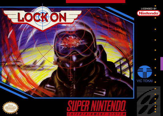 Lock On (Usa) Snes Print Poster