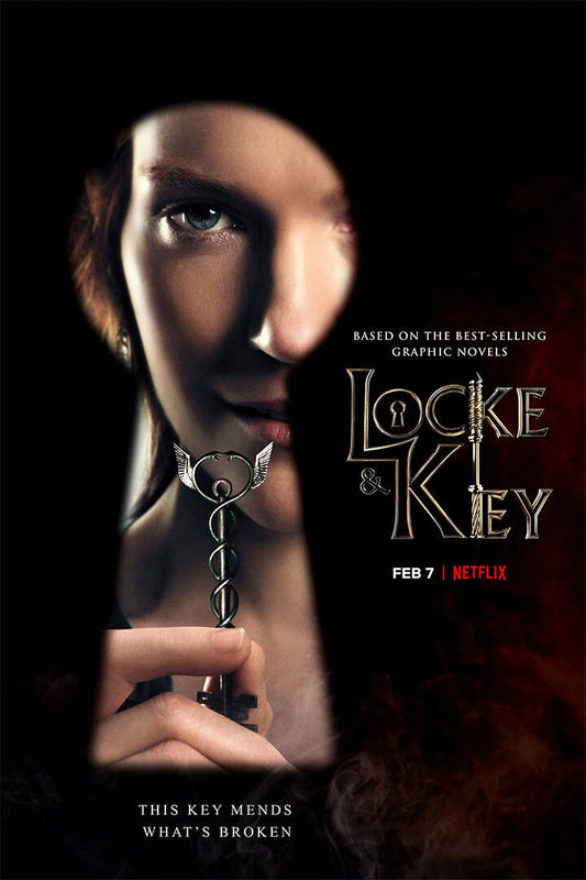 Locke And Key Movie Horror Fantasy Drama Print Wall Art Home Poster