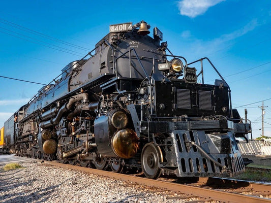 Locomotive Big Boy Train Atlantic Coast Line Picture Keychain Keychain