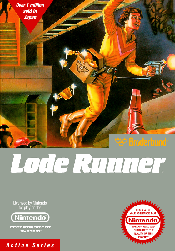 Lode Runner (Usa) Nes Print Poster