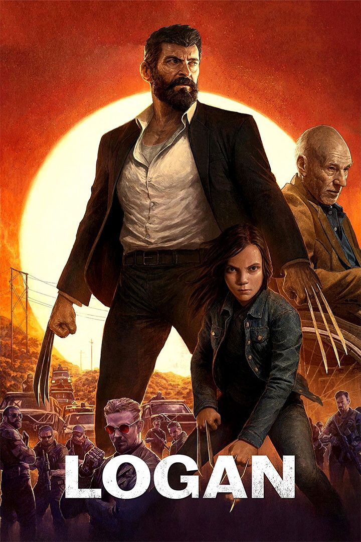 Logan Action Fantasy Movie Print Painting Jigsaw Puzzle
