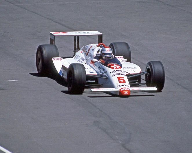 Lola Chevrolet Kmart Mario Andretti Glossy Photo Indianapolis 500 Poster
