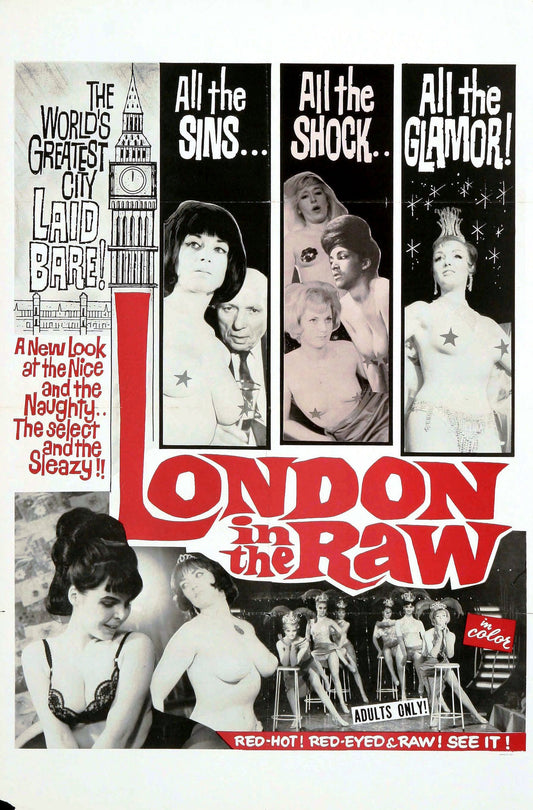 London In Raw 01 Movie Magnet