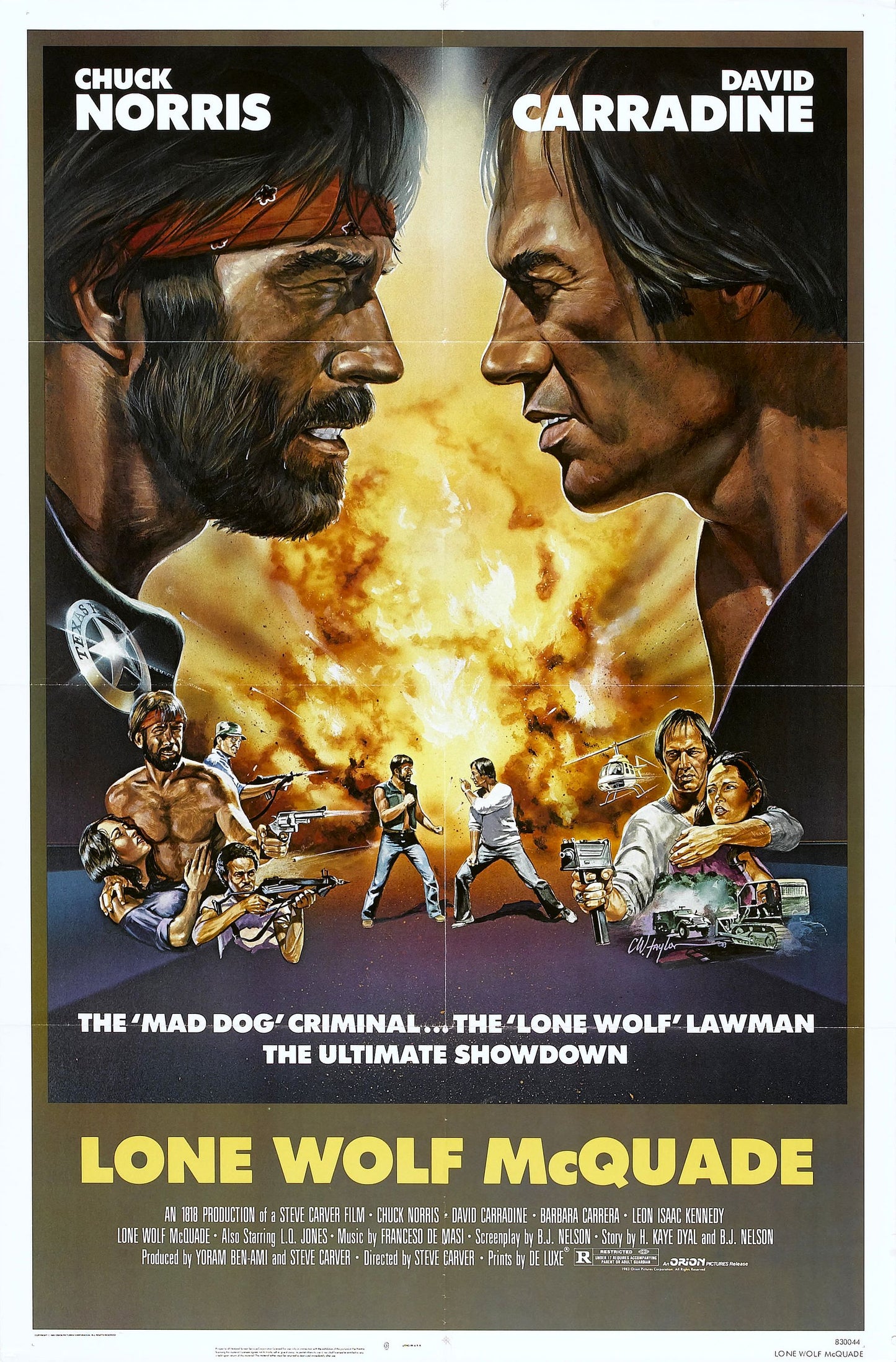 Lone Wolf Mcquade 01 Movie Magnet