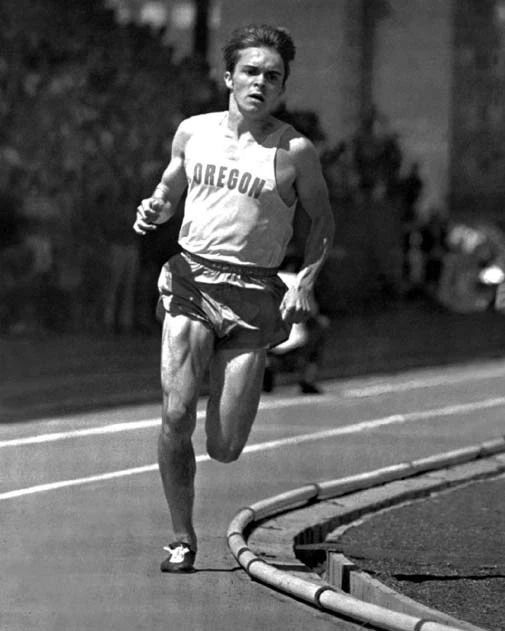 Long Distance Runner Steve Prefontaine Glossy Keychain Usa Keychain Oregon