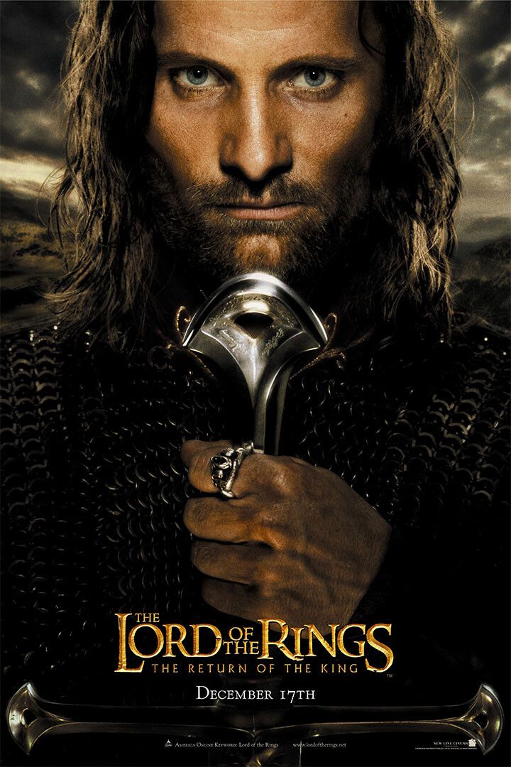 Lord Of The Rings Movie Fantasy Action Print Wall Art Home Decor Poster