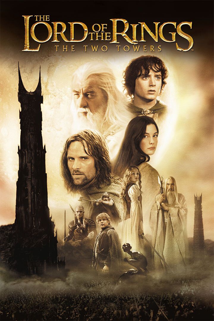Lord Of The Rings Two Towers Wall Indoor Room Outdoor Keychain Keychain