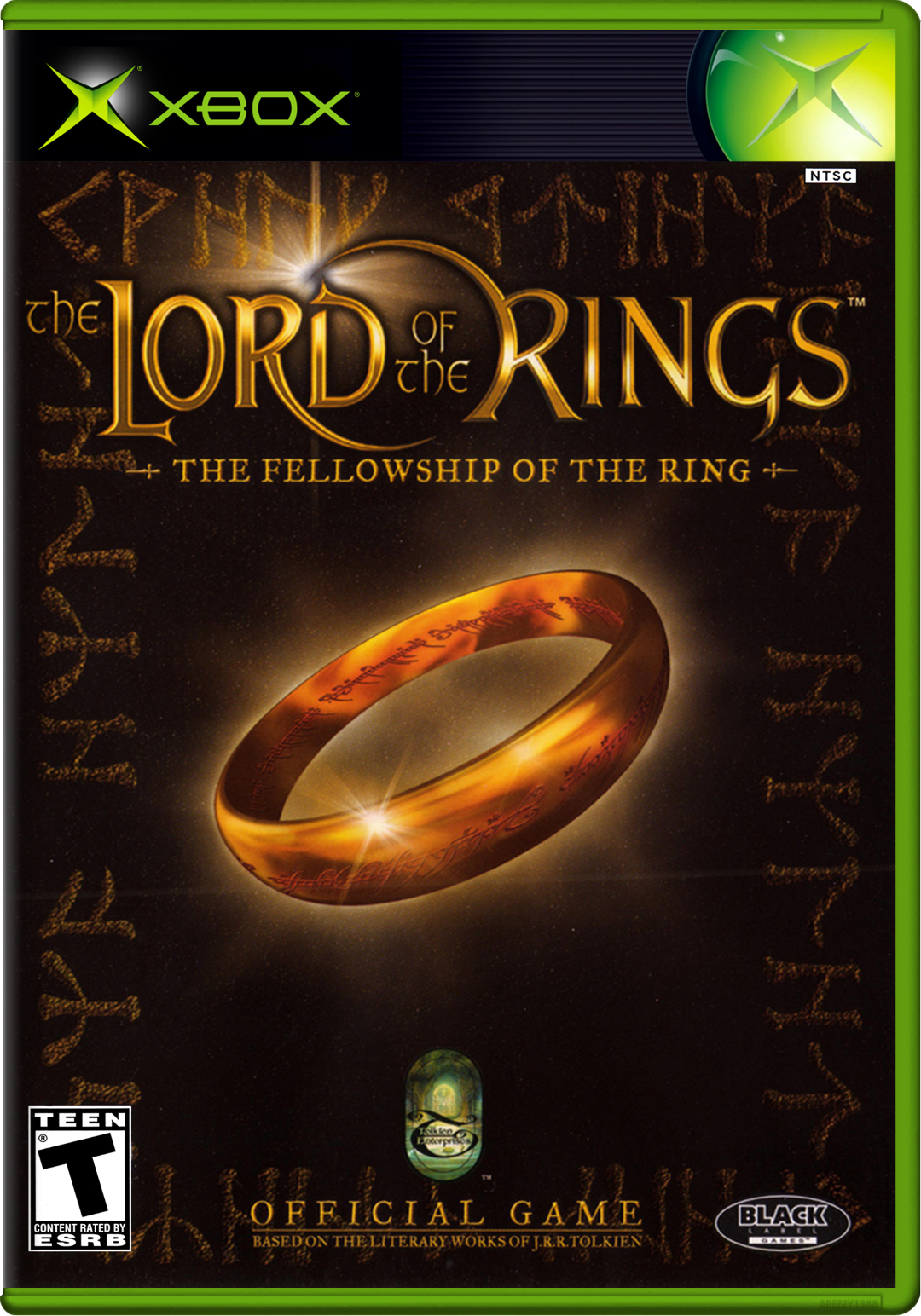 Lord Of The Rings, The The Fellowship Of The Ring Xbox Print Poster