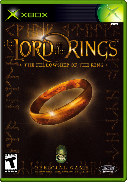 Lord Of The Rings, The The Fellowship Of The Ring Xbox Print Poster