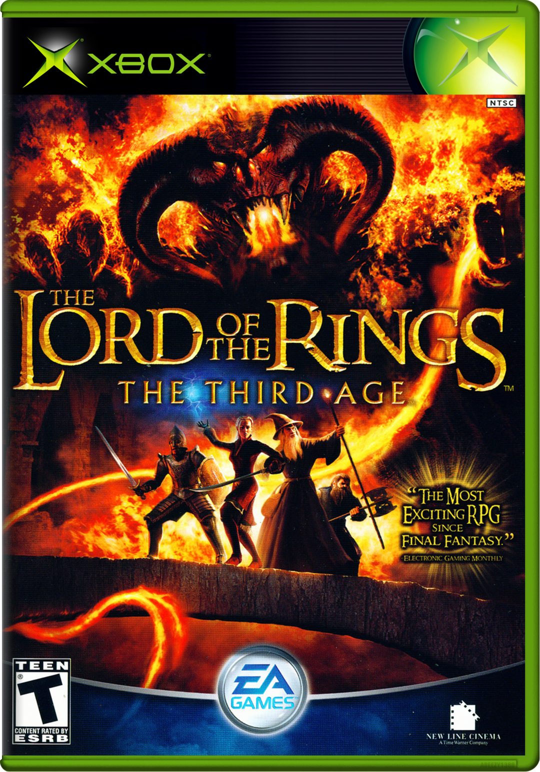 Lord Of The Rings, The The Third Age Xbox Print Poster