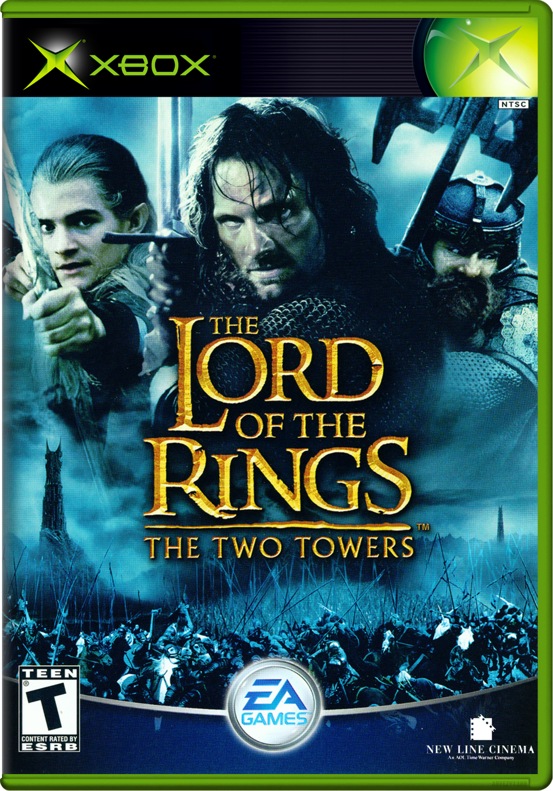 Lord Of The Rings, The The Two Towers Xbox Print Poster