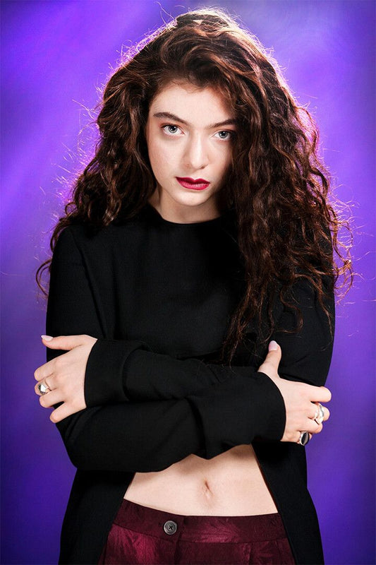 Lorde Celebrity Musician Singer Album Idol Wall Art Home Decor Poster