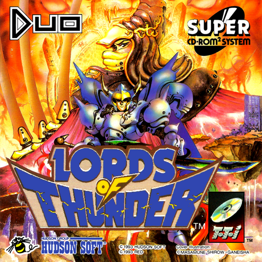 Lords Of Thunder (Cd) Turbografx 16 Print Poster