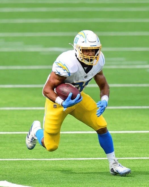 Los Angeles Chargers Austin Ekeler Glossy Photo Print Football Poster