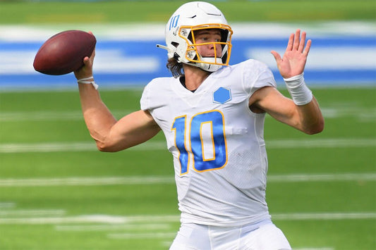 Los Angeles Chargers Justin Herbert American Football Wall Art Poster