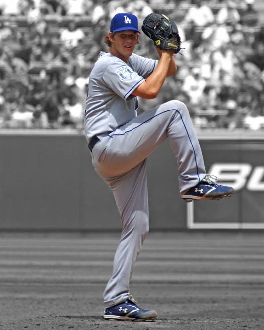 Los Angeles Dodgers Clayton Kershaw Glossy Magnet Spotlight Magnet